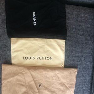 Chanel shoe dust bag (2)